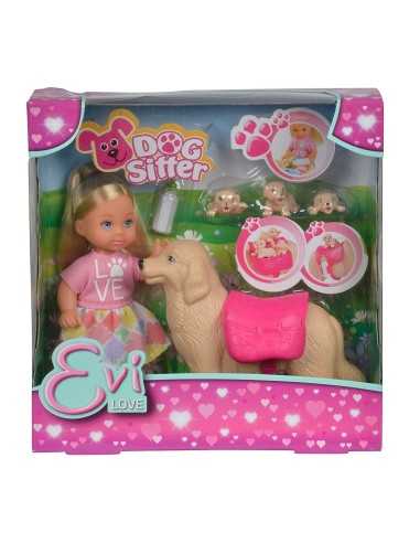 Doll Evi Love Dog Sitting SIM105733072 Simba Toys | Futurartshop.com