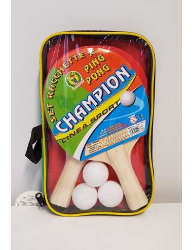 Set rackets ping pong champion 144194 Mazzeo | Futurartshop.com