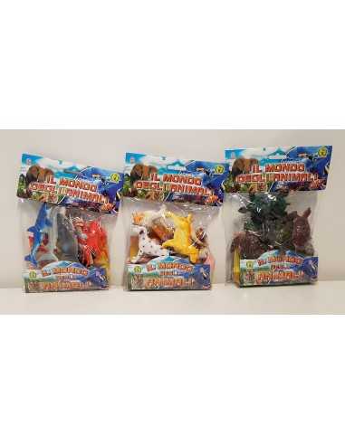 Blister the world of animals 6 models MAZ26892 Mazzeo | Futurartshop.com