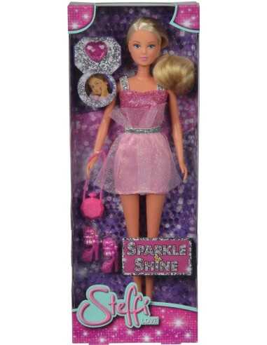 Bambola Steffi Love Sparkle e Shine SIM105733159 Simba Toys | Futurartshop.com