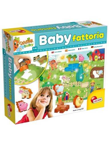 Carotina baby fattoria LIS58464 Lisciani | Futurartshop.com
