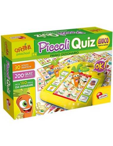 Small carrot small quiz first dictionary LIS49141 Lisciani | Futurartshop.com