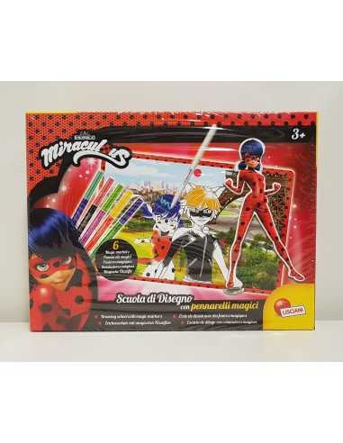 Ladybug scuola di disegno con pennarelli magici LIS66087 Lisciani | Futurartshop.com