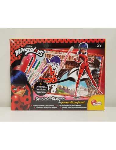 Ladybug scuola di disegno con pennarelli profumati LIS66094 Lisciani | Futurartshop.com