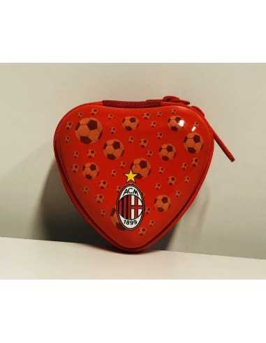 A. C Milan purse with heart 9953 Nemesi | Futurartshop.com