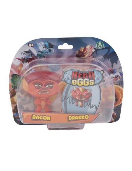 Hero eggs personaggi dagon e drakko GIOHEW01000/6 Giochi Preziosi | Futurartshop.com
