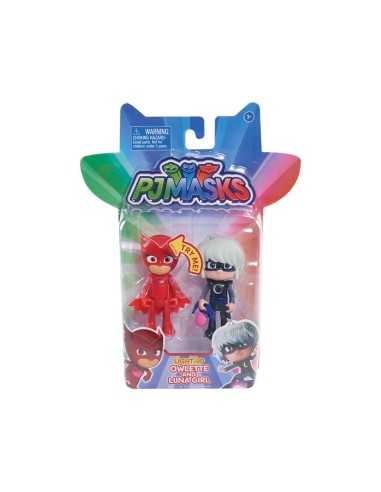 Pj masks couple characters gufetta and the moon girl GIOPJM19000/UK-3 Giochi Preziosi | Futurartshop.com