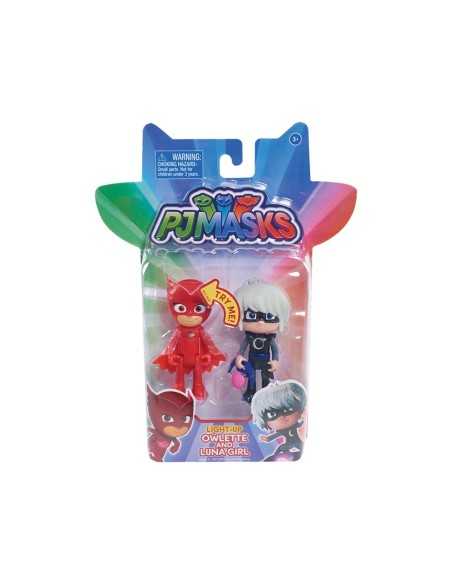 Pj masks coppia personaggi gufetta e luna girl GIOPJM19000/UK-3 Giochi Preziosi | Futurartshop.com