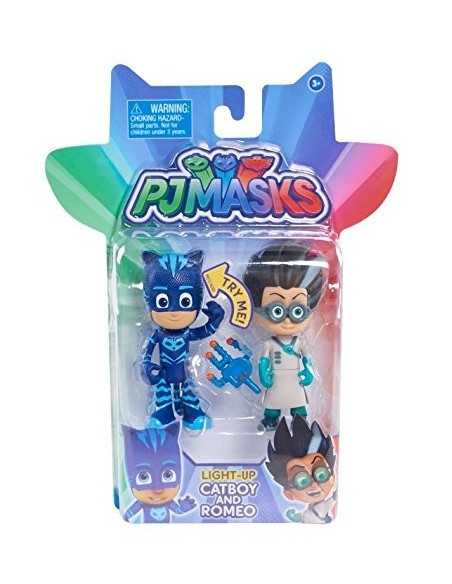 Pj masks coppia personaggi cat boy e romeo GIOPJM19000/UK-1 Giochi Preziosi | Futurartshop.com