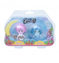 Glimmies aquaria blister with characters lagoonia, and abyssia GLA01000 2 Giochi Preziosi- Futurartshop.com