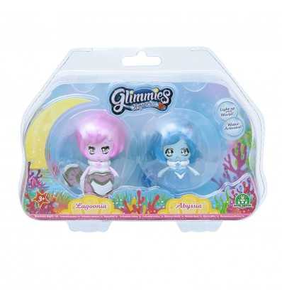 Glimmies aquaria blister with characters lagoonia, and abyssia GLA01000 2 Giochi Preziosi- Futurartshop.com
