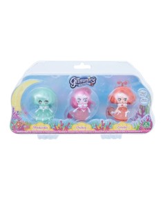 Glimmies Aquaria blister 3 personaggi Medusilla- Ondina- Coralie GIOGLA02000 Giochi Preziosi | Futurartshop.com
