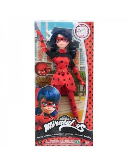 Doll miraculous 27 inches daring ladybug GIOMRA11000 Giochi Preziosi | Futurartshop.com