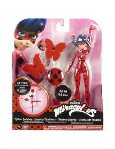 Miraculous bambola 19 centimetri zipline ladybug GIOMRA09000 Giochi Preziosi | Futurartshop.com