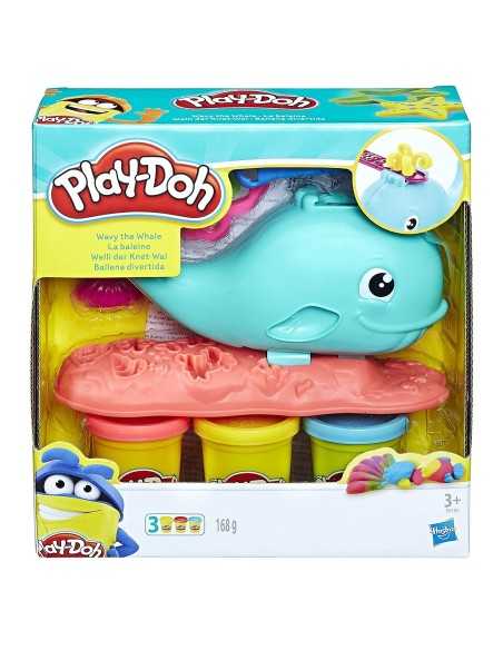 Play-doh whale, coloured HASE0100EU40 Hasbro | Futurartshop.com