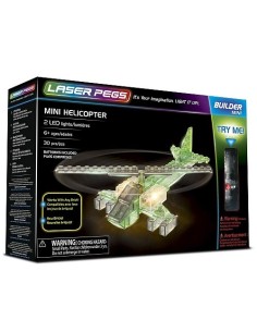 Laser pegs mini helicopter CRAL10010 Giochi Preziosi | Futurartshop.com
