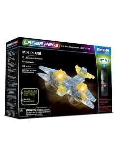 Laser pegs mini plane CRAL10011 Giochi Preziosi | Futurartshop.com
