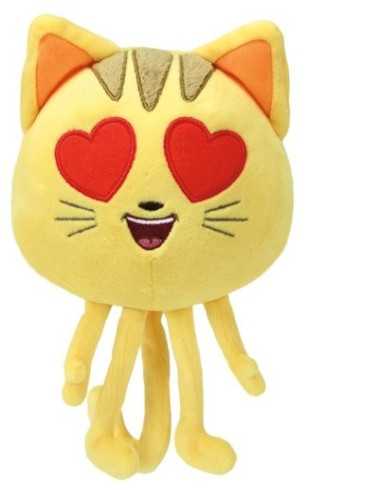 Peluche emoij cat heart eye 20 centimetri CRAT42294 Ty | Futurartshop.com