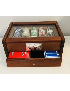 Scatola gioco in legno con accessori 92978 Italsilver | Futurartshop.com