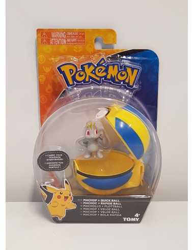 Blister pokemon character machop with quick ball ROCT18532/T19139 Rocco Giocattoli | Futurartshop.com