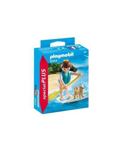 Playmobil 9354 Girl with Stand Up Paddling PLA9354 Playmobil | Futurartshop.com