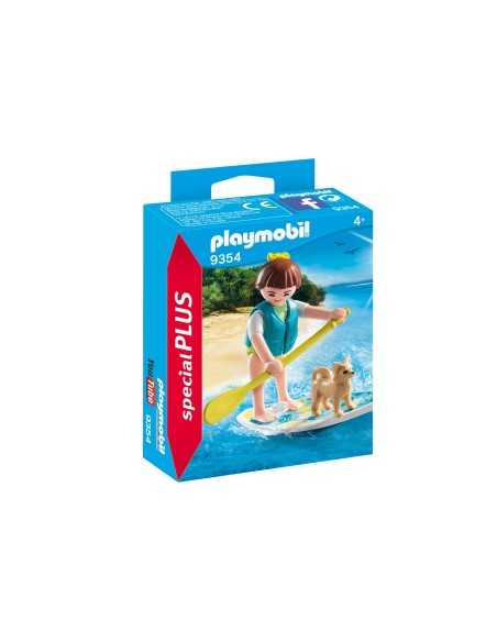 Playmobil 9354 Girl with Stand Up Paddling PLA9354 Playmobil | Futurartshop.com