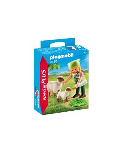 Playmobil 9356 Ragazza con pecora e agnellino PLA9356 Playmobil | Futurartshop.com