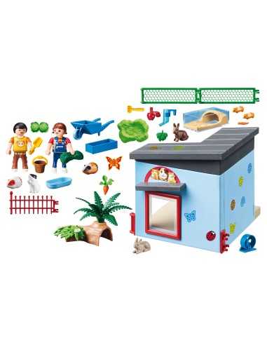 Playmobil 9277 Residenza di conigli e criceti PLA9277 Playmobil | Futurartshop.com