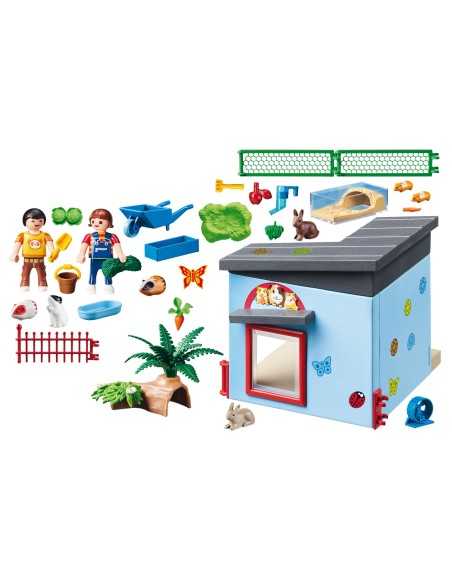 Playmobil 9277 Residenza di conigli e criceti PLA9277 Playmobil | Futurartshop.com