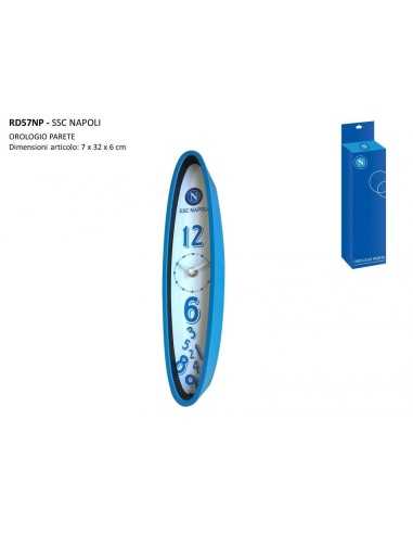 SSC Napoli wall clock NEMRD57NP Nemesi | Futurartshop.com