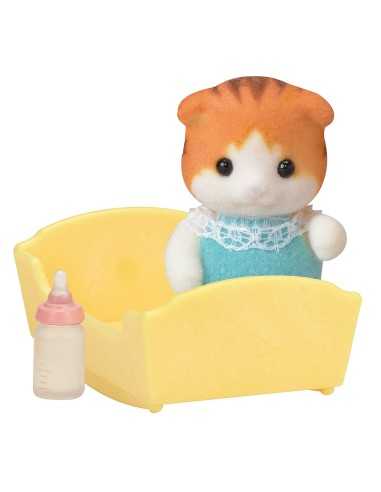 Sylvanian families bebè gatto color acero BOR5291.SYL Epoch | Futurartshop.com