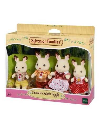 Sylvanian families family rabbits chocolate BOR3125.SYL Epoch | Futurartshop.com
