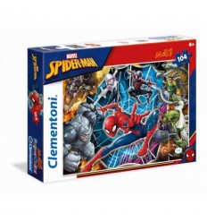 Maxi Puzzle de spider-man 104 piezas 23716 Clementoni- Futurartshop.com