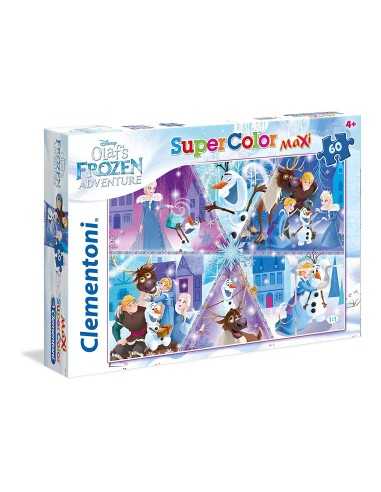 Puzzle maxi olaf's adventure 60 pezzi CLE26436 Clementoni | Futurartshop.com