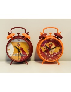 AS Roma clock, alarm clock two models 101062 Nemesi | Futurartshop.com