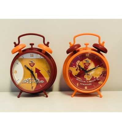 AS Roma clock, alarm clock two models 101062 Nemesi- Futurartshop.com