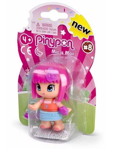 Piny pon character-based series 8 with hair lilac FAM700014103/25868 Famosa | Futurartshop.com