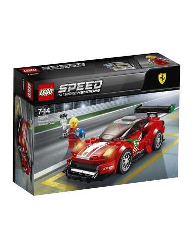 Lego 75886 ferrari 488 GT3 scuderia corsa LEG6212606 Lego | Futurartshop.com