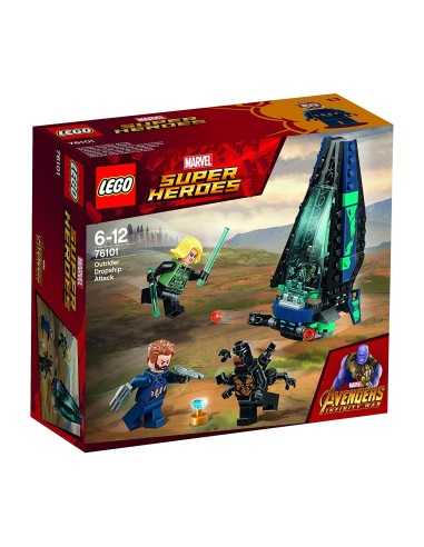 Lego 76101 l'attacco della dropship degli outrider LEG6212652 Lego | Futurartshop.com