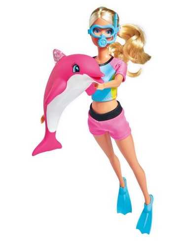 Bambola steffi love con amico delfino SIM105733201 Simba Toys | Futurartshop.com