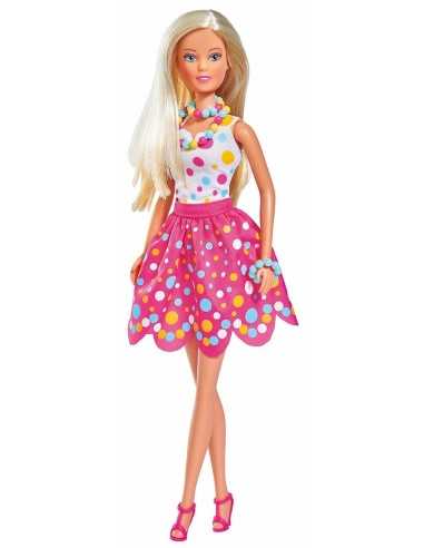 Bambola steffi love perle fashion con abito colorato SIM105733186 Simba Toys | Futurartshop.com