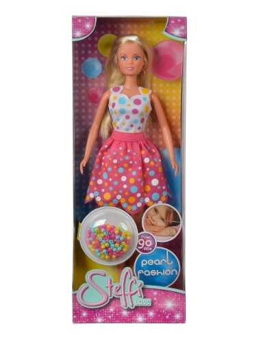 Bambola steffi love perle fashion con abito colorato SIM105733186 Simba Toys | Futurartshop.com