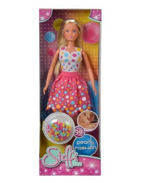 Bambola steffi love perle fashion con abito colorato SIM105733186 Simba Toys | Futurartshop.com