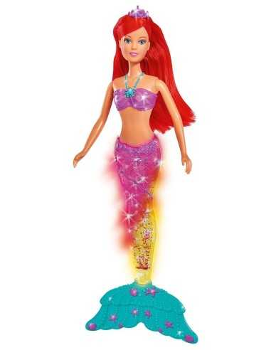 Bambola steffi love Light e Glitter Mermaid SIM105733049 Simba Toys | Futurartshop.com