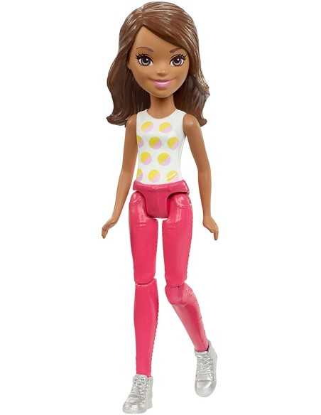 Barbie doll mini parts and go castana pants with pink MATFHV55/FHV56 Mattel | Futurartshop.com