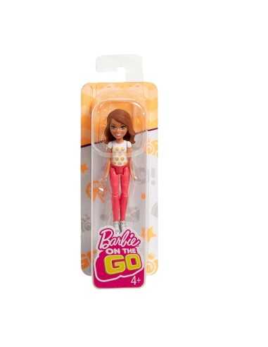 Barbie doll mini parts and go castana pants with pink MATFHV55/FHV56 Mattel | Futurartshop.com