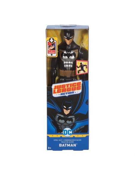 Justice league character, batman's costume in steel MATFBR02/FPC62 Mattel | Futurartshop.com