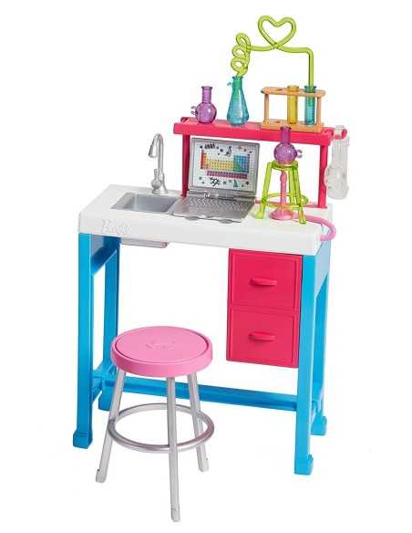 Barbie playset science lab with accessories MATFJB25/FJB28 Mattel | Futurartshop.com
