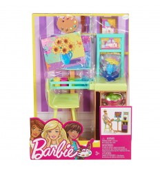 Barbie station de jeux de studio de l'artiste avec accessoires FJB25/FJB26 Mattel- Futurartshop.com