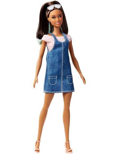 Bambola barbie fashionistas overall awsome blue beauty MATFBR37/FJF37 Mattel | Futurartshop.com